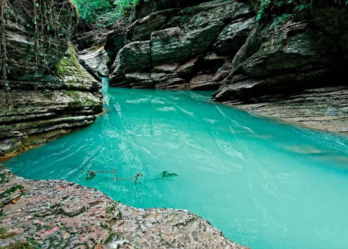 <span style="font-weight: bold;">Каньон реки Псахо</span>